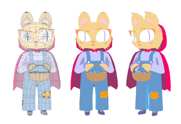 Red Riding Hood Kitty